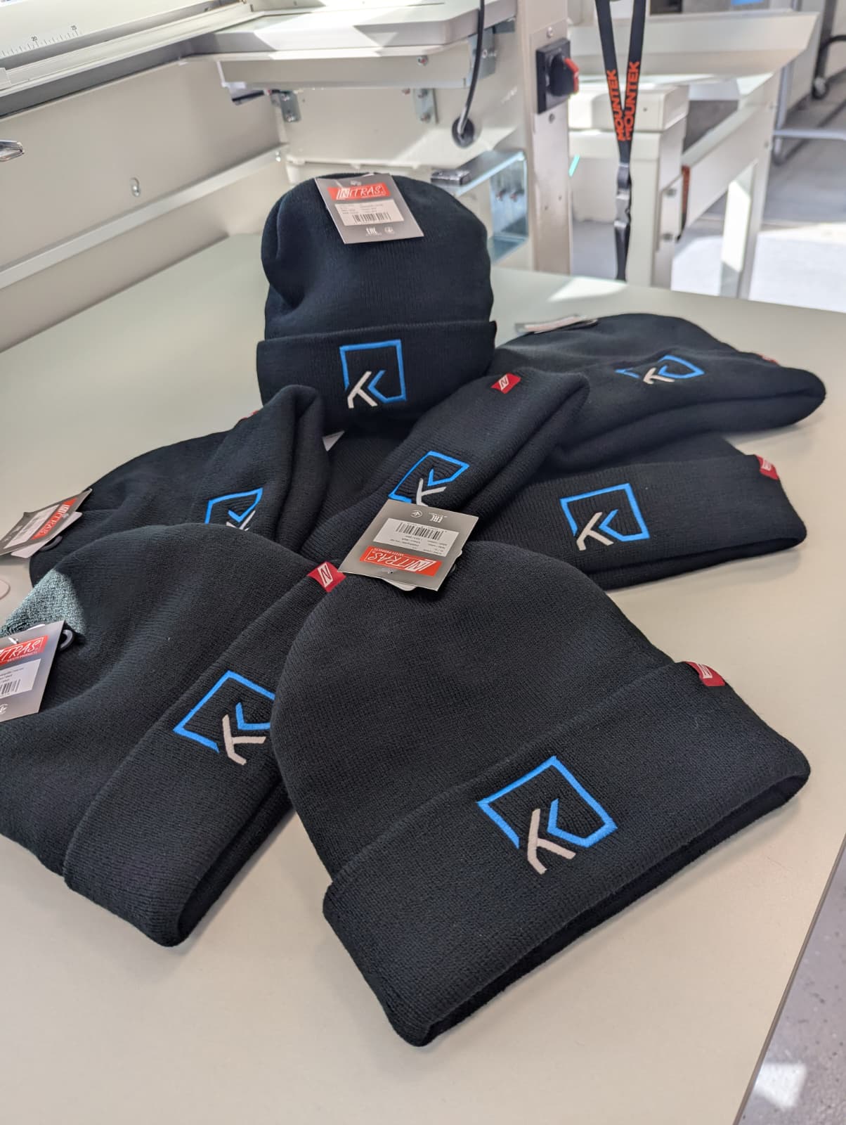 Veredelung Stickerei